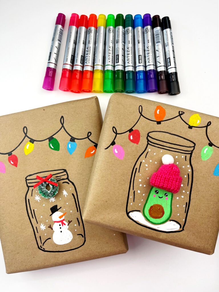 Another finished product example, there are paint markers in the picture too