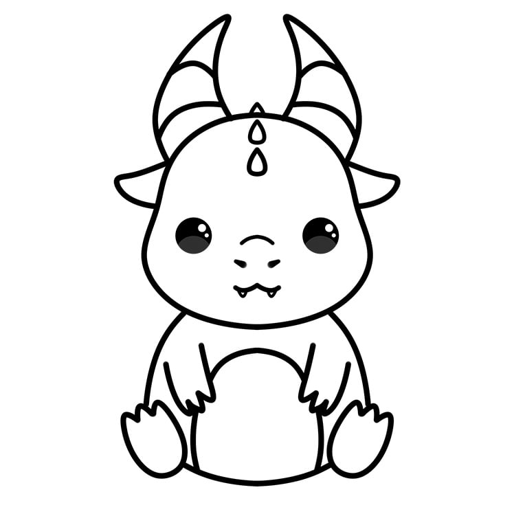 Step 3. Add Dragon body