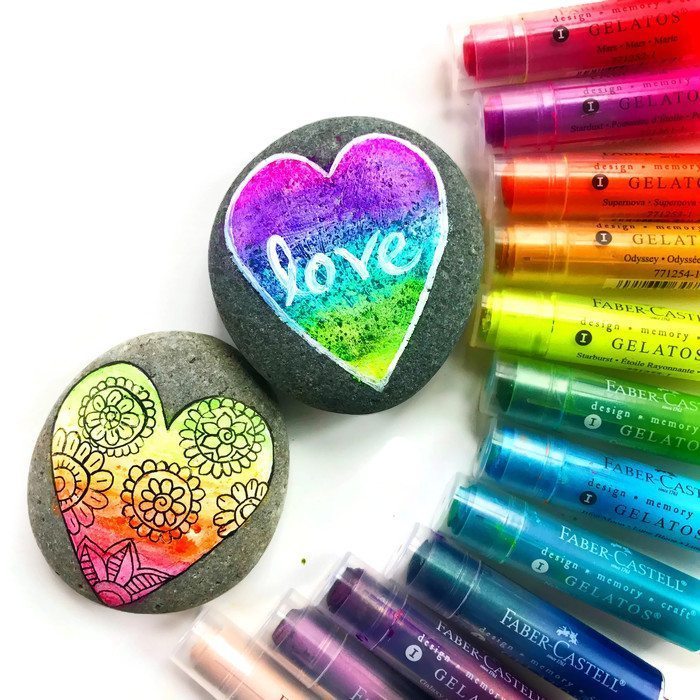 Rock Painting – Four Creative Ideas & Supplies