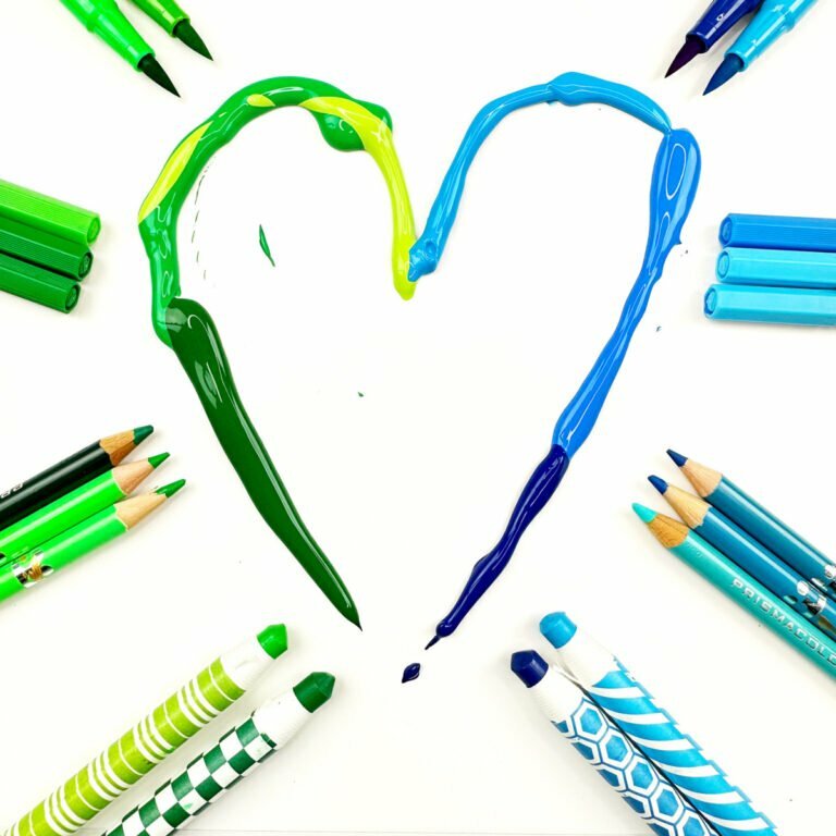 What color does blue and green make