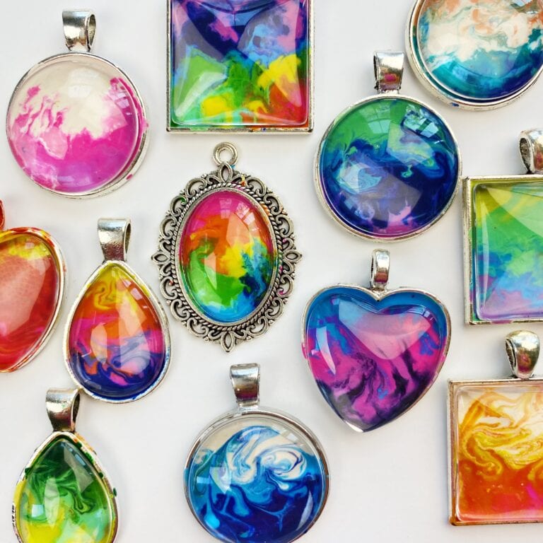 How to Make Jewelry with Melted Crayons