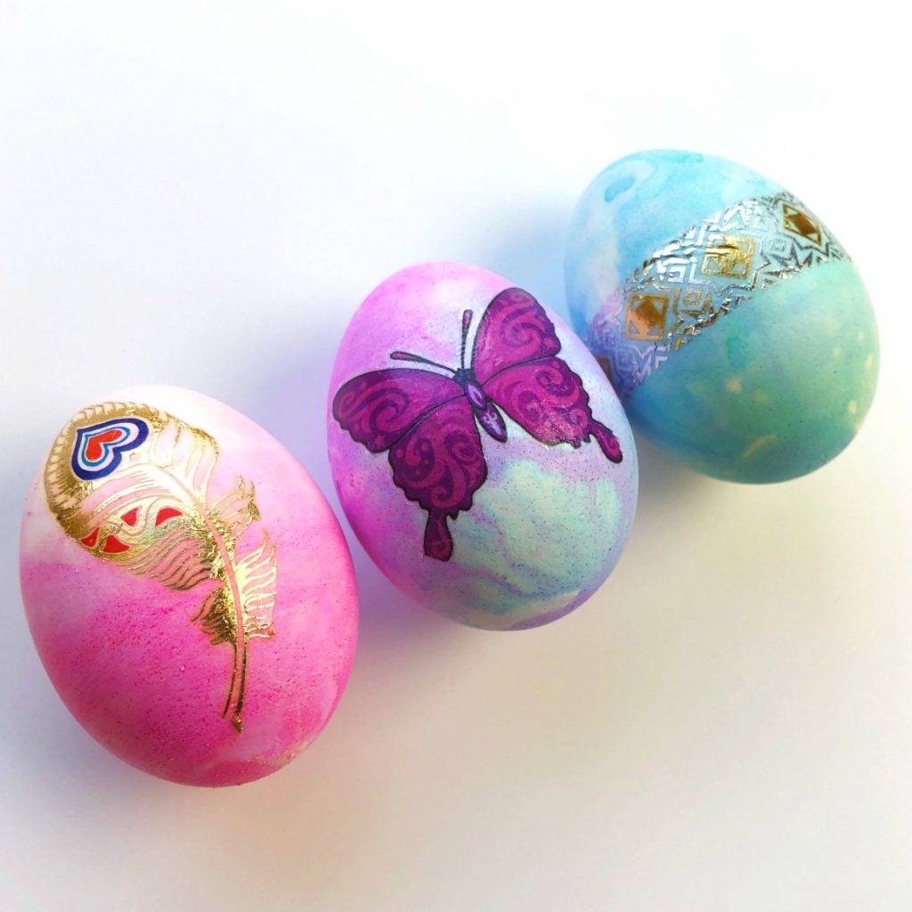 Temporary Tattoo Easter eggs 