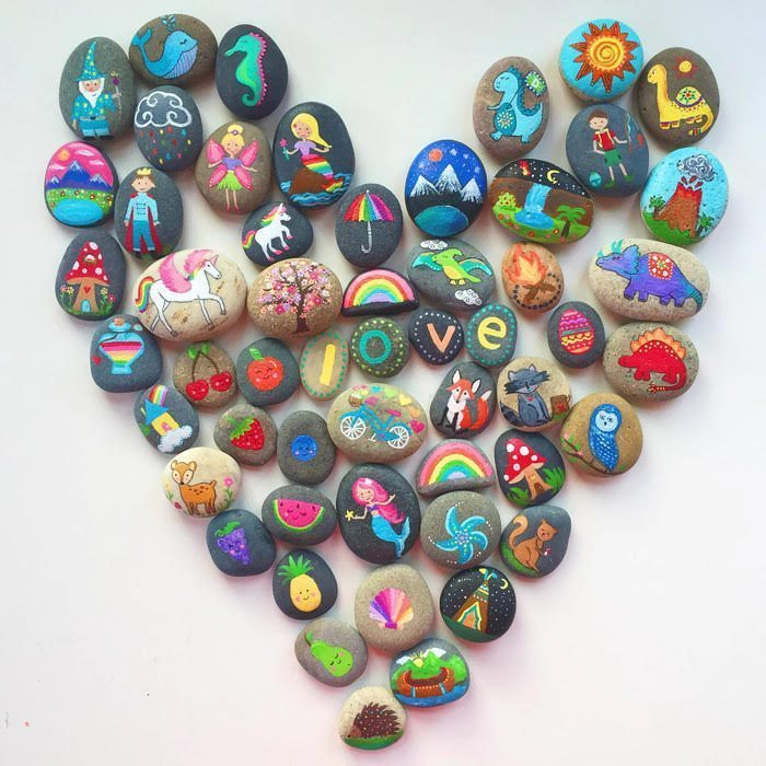 Michaels store kindness rocks event