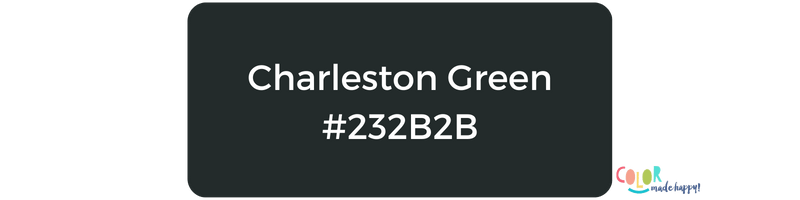 Charleston Green color