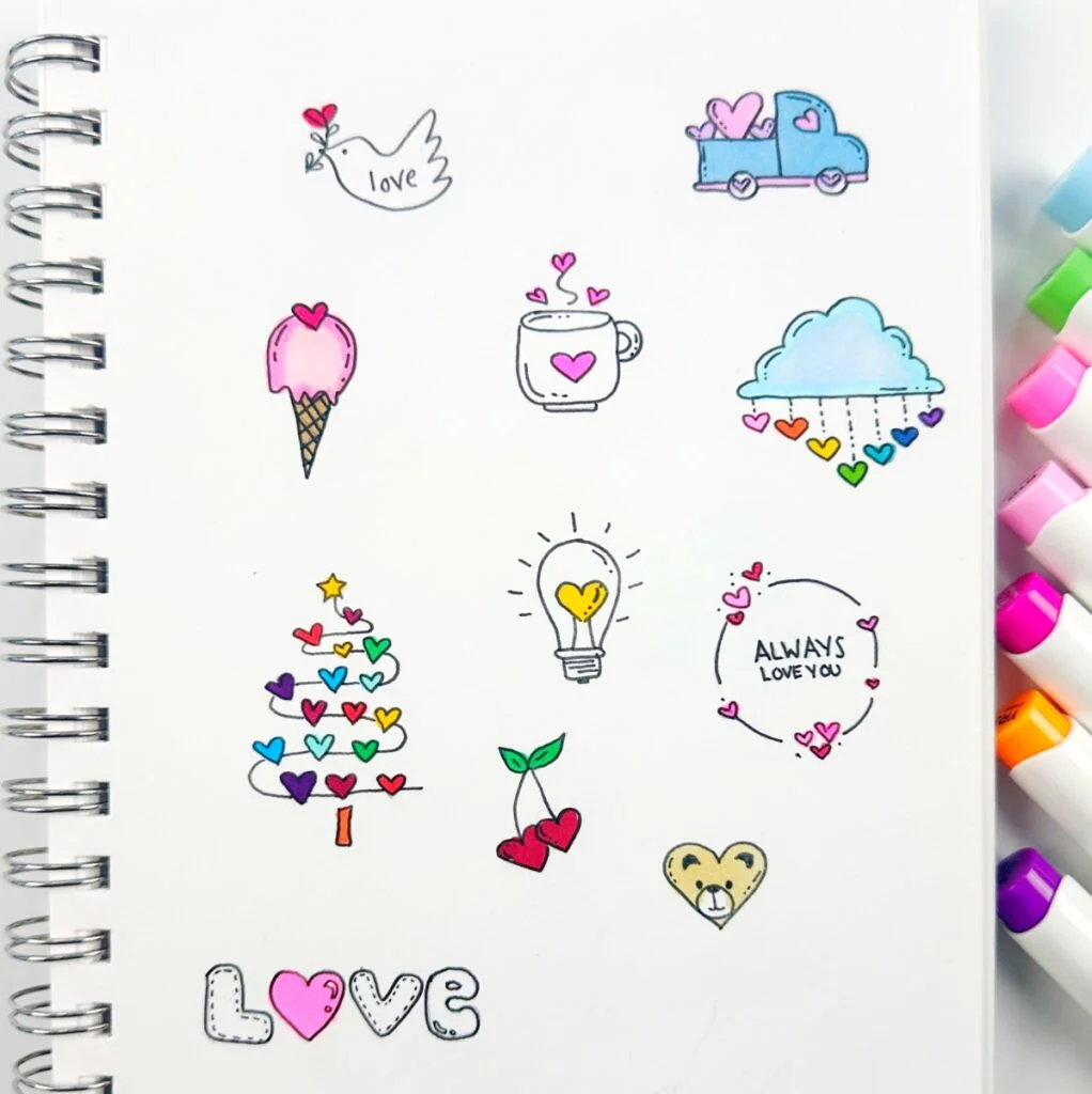 Heart Drawing Ideas