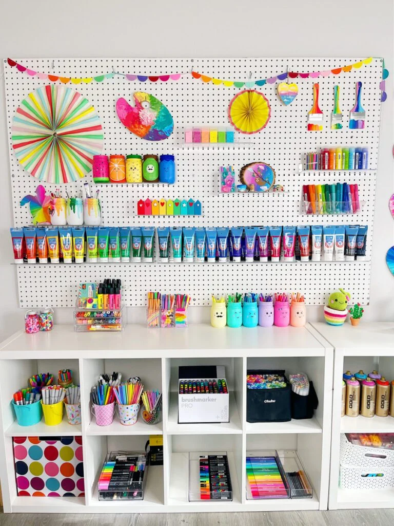Craft room organization